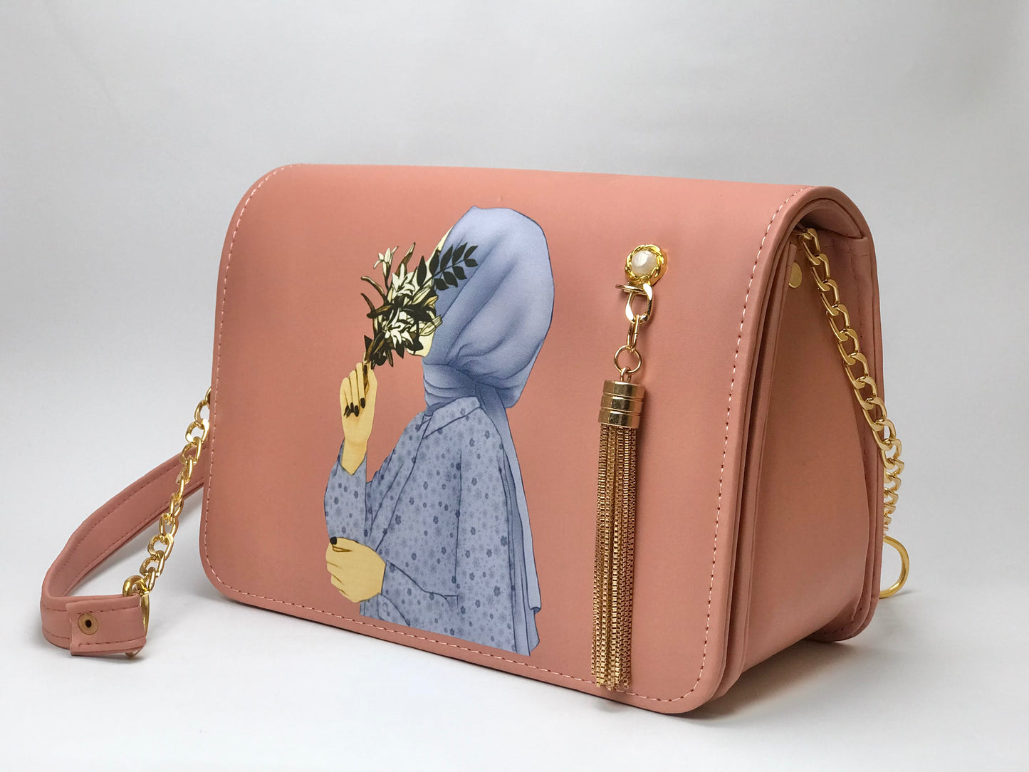 Hijab Bloom Luxe Bag Brown