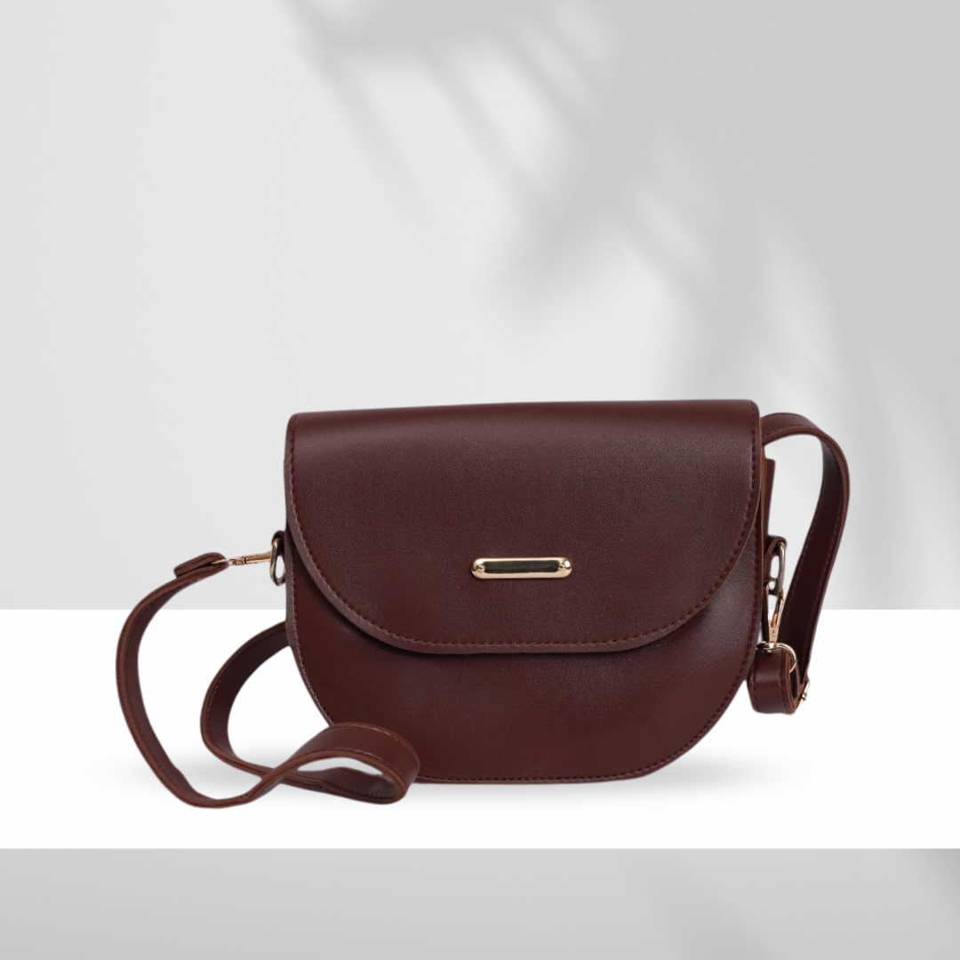 Stylish small handbag with adjustable strap