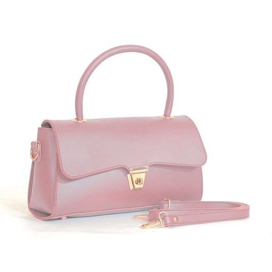 Stylish women’s pink shoulder bag