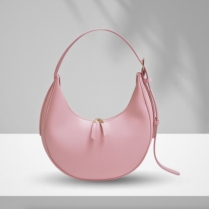 Elegant handbag – lightweight crescent style bag