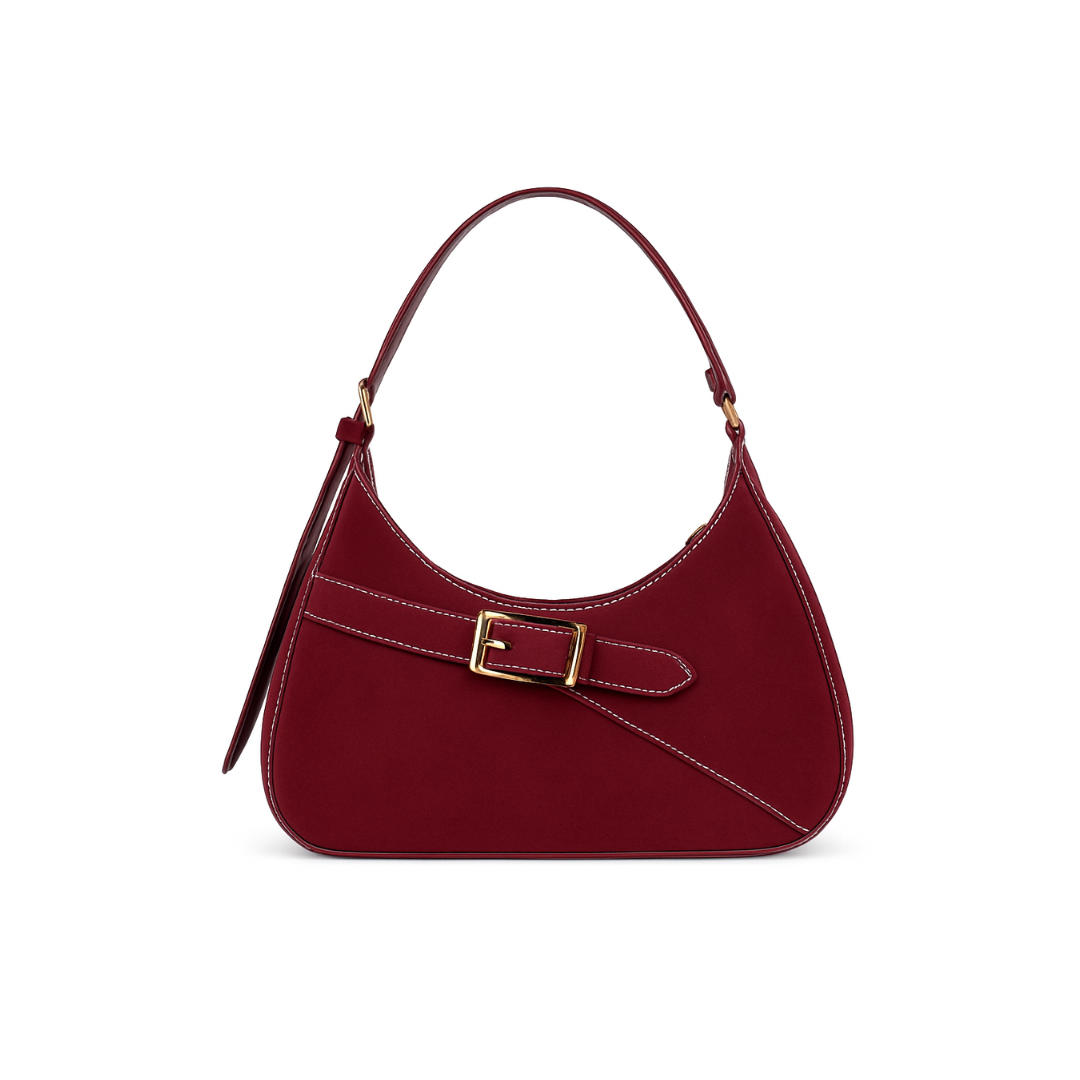 Luxury-inspired brown handbag for women