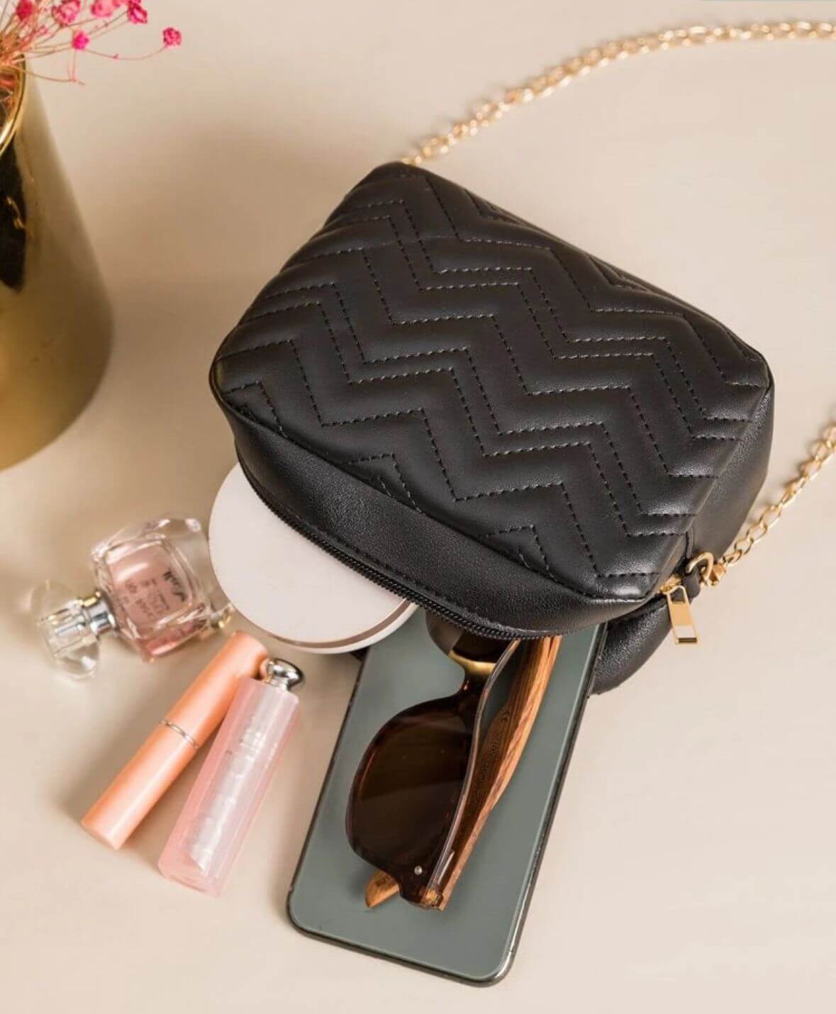 Luxury inspired crossbody bag