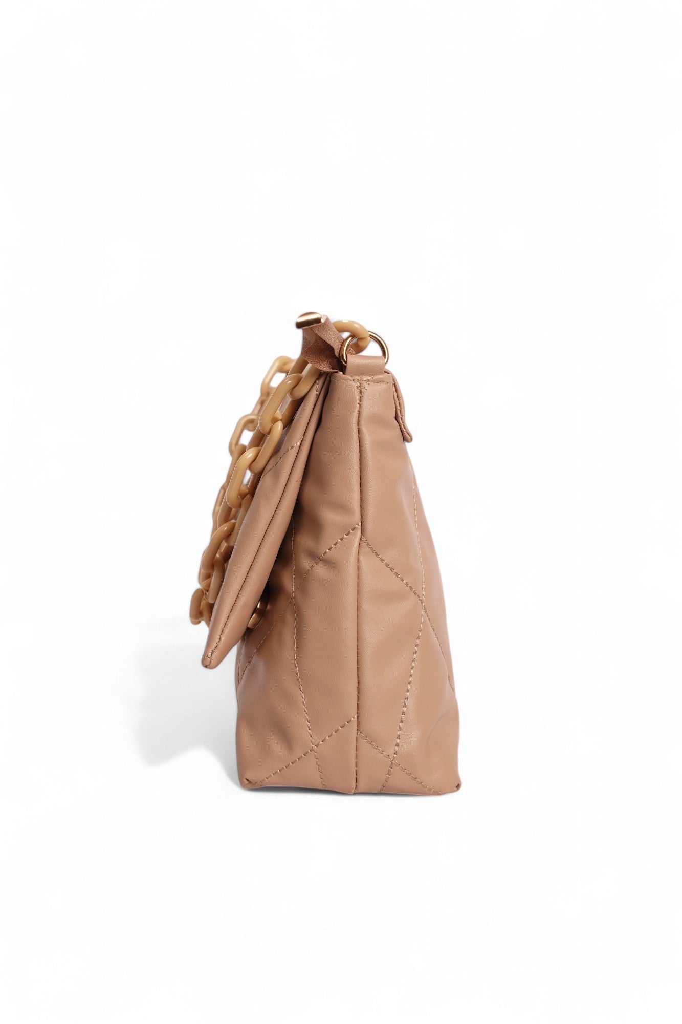 Fluffy Quilted Shoulder Bag – Stylish Purse