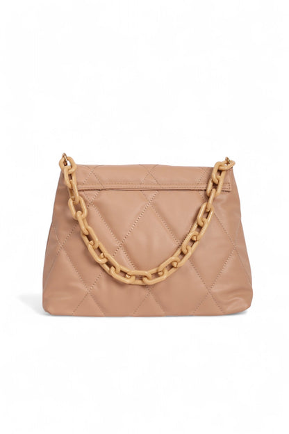 Fluffy Quilted Shoulder Bag – Stylish Purse
