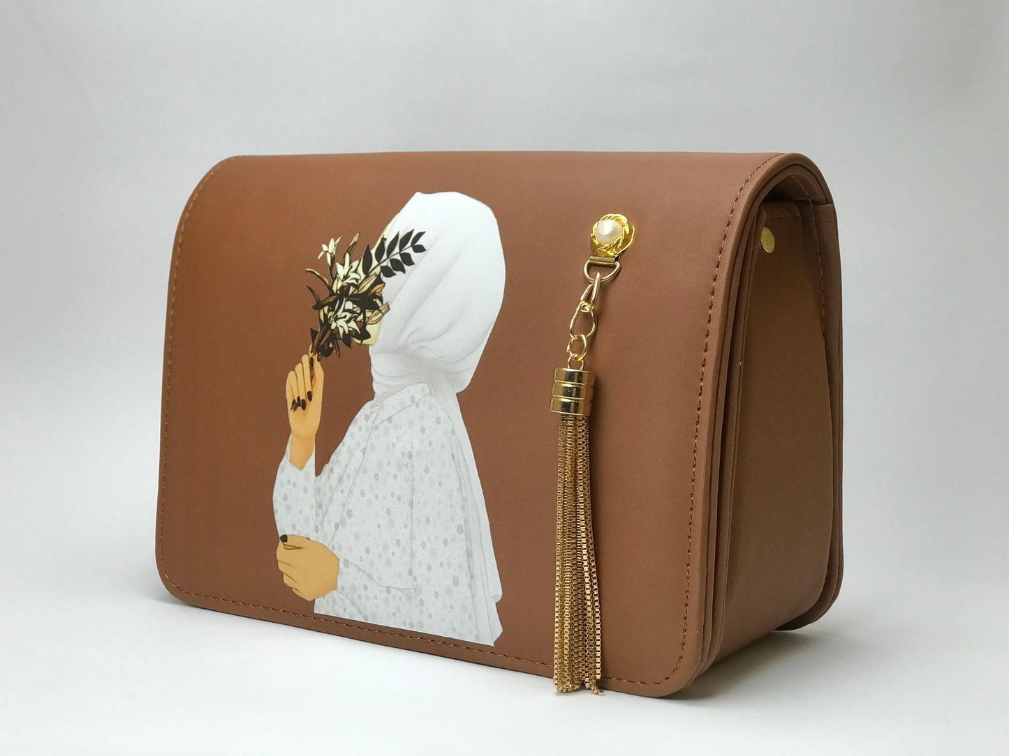 Hijab Bloom Luxe Bag Slate Grey