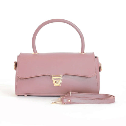 Florida pink handbag with top handle