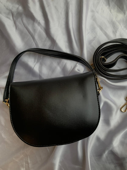 Chic black handbag