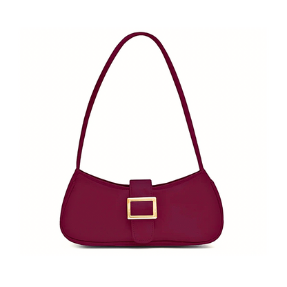 Purple shoulder purse women
